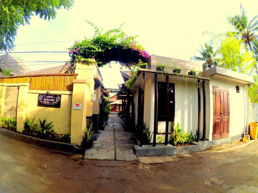 Drupadi Bungalows Gili Trawangan Exterior photo